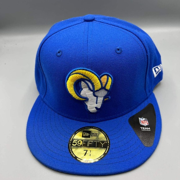 New Era | Accessories | Los Angeles La Rams Hat Men 7 4 Blue ...